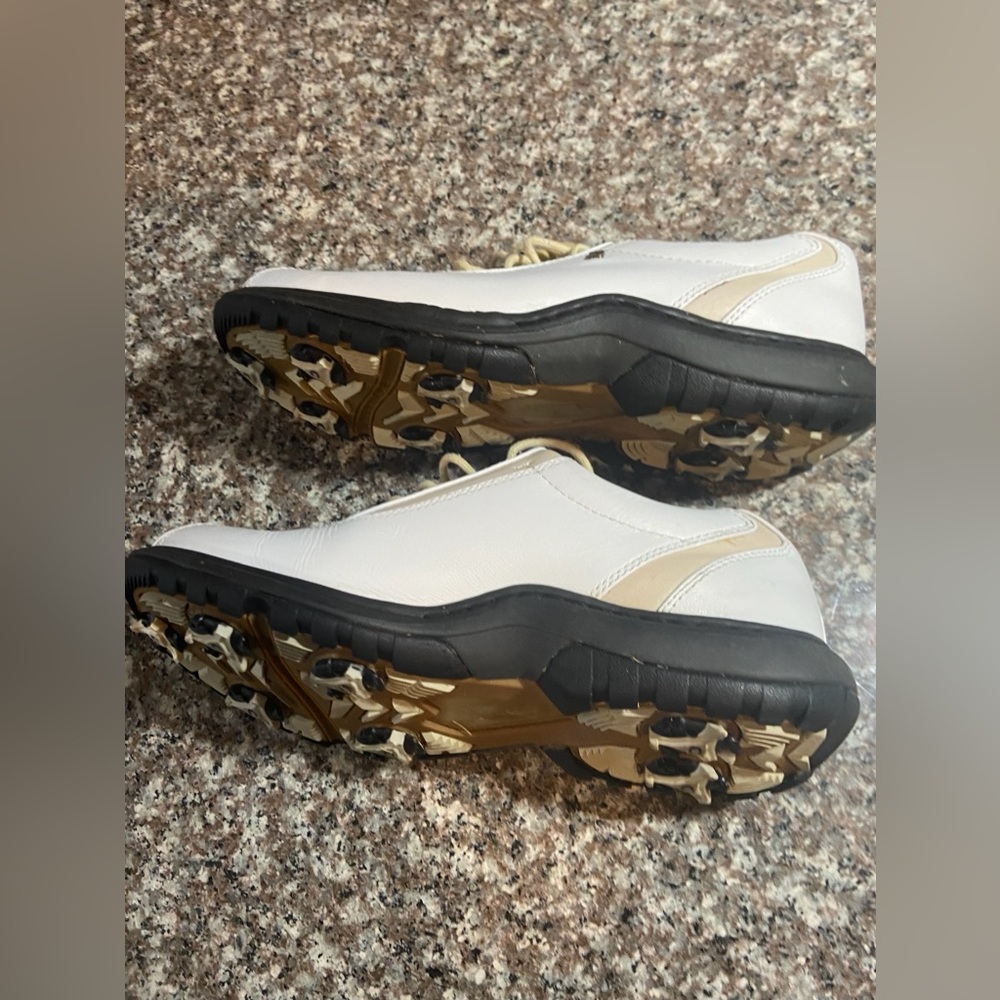 Classic ⛳️Dexter golf shoes. Size 6m. White and cream. - Picture 9 of 11